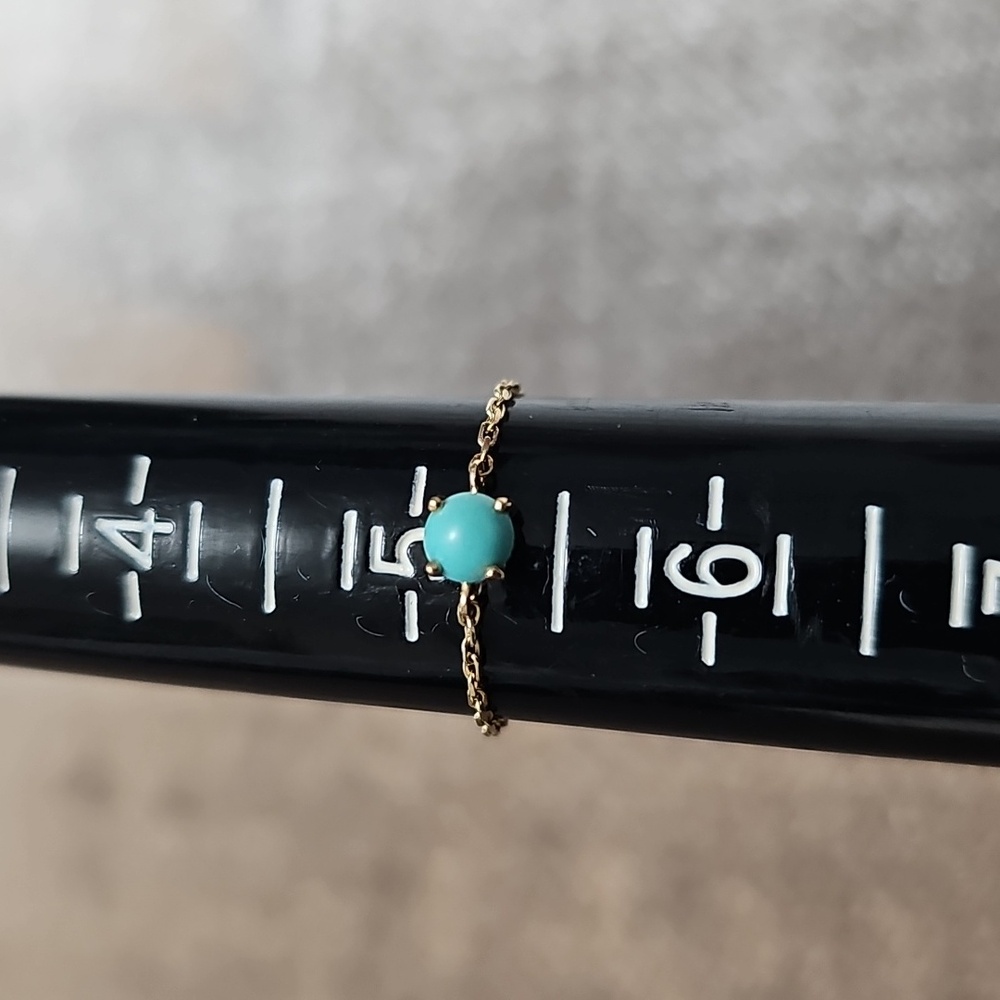 Solid 14k Gold Ring, Yi Collection - image 2